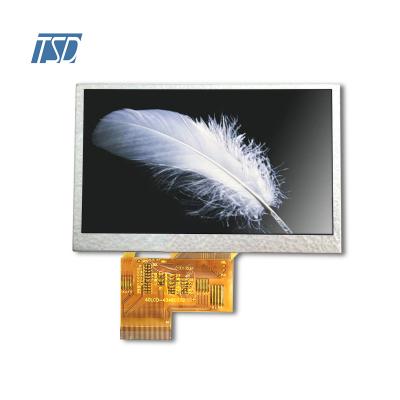 TSD-TFT-LCD-Bildschirm 4,3 Zoll, 800 x 480 Auflösung mit hoher Leuchtdichte für die Automobilindustrie