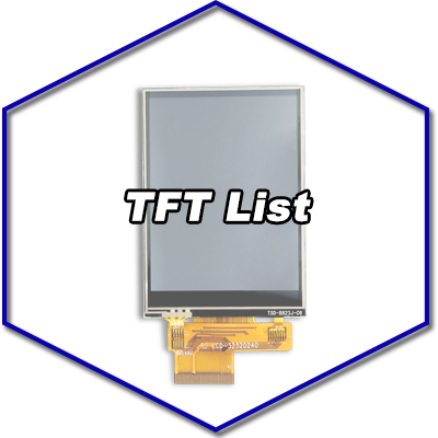 TST Standard TFT Products List