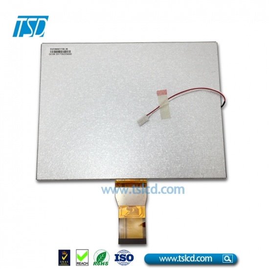 8” color TFT LCD with high brightness backlight