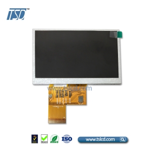 Großhandel billig 500 Nits 480 × 272 Auflösung 4,3 Zoll LCD-Display