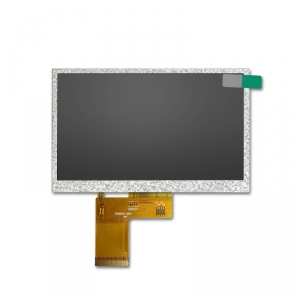 WVGA Auflösung 800x480 5 Zoll-lcd-monitor mit weitem Temperatur