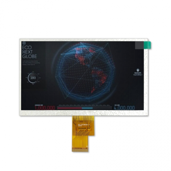 square pixel 7 inch TFT LCD