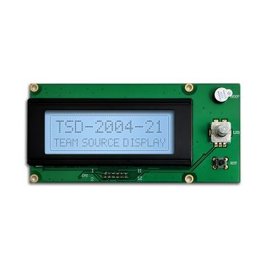TSD 20x4-Zeichen-COB-LCD-Modul mit negativer blauer Hintergrundbeleuchtung