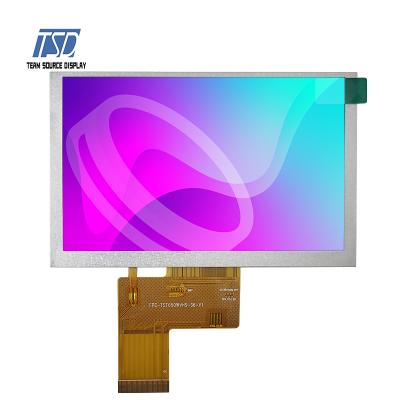 5,0 Zoll TN-Bildschirm 800 x 480 Auflösung TFT-Display mit TTL-Schnittstelle RTP
