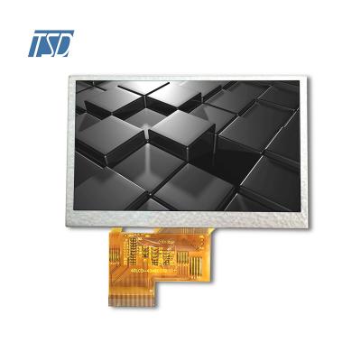 TFT-LCD-Bildschirm 4,3 Zoll 800 x 480 Auflösung mit hoher Leuchtdichte für die Automobilindustrie
