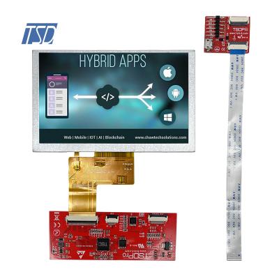 HMI 5-Zoll-TFT-LCD-Widerstandspanel 800x480 UART-Schnittstelle 5-Zoll-TFT-LCD-Anzeigemodul
