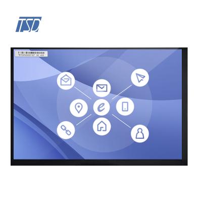 7-Zoll-TFT-LCD-Bildschirm 800 x 480 mit LVDS-Schnittstelle für die Automobilindustrie
