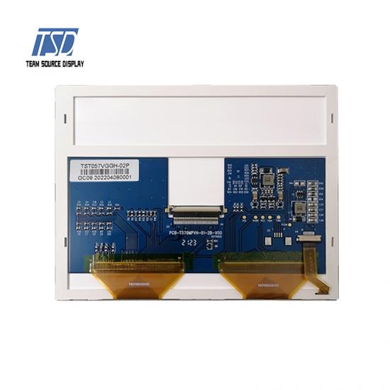 5.7 inch vggh 640*480 color TFT lcd touch screen