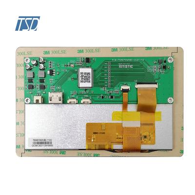 TSD 7,0-Zoll-Vollfarb-LCD mit einer Auflösung von 800 x 480 mit CTP- und HDMI-Lösung für HMI