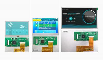 5-Zoll-TFT-LCD-Touchscreen mit TSD-Auflösung 800 x 480 und MCU-Schnittstelle
