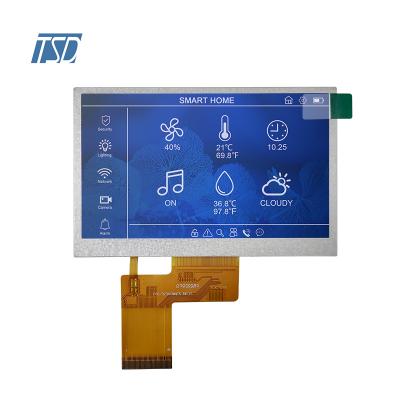 TSD 4,3-Zoll-TN-TFT-LCD-Panel mit 480 x RGB x 272 Auflösung, ST7282-Treiber-IC