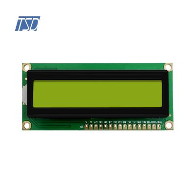 TSD 16*2 Punkte STN/POSITIVE Mono-LCD-Display 6 Uhr