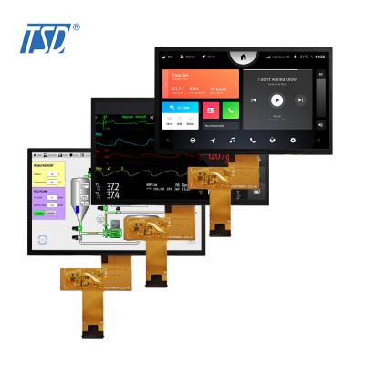 TSD 1024X600 Auflösung 7 Zoll TFT LCD-Modul mit hoher Helligkeit